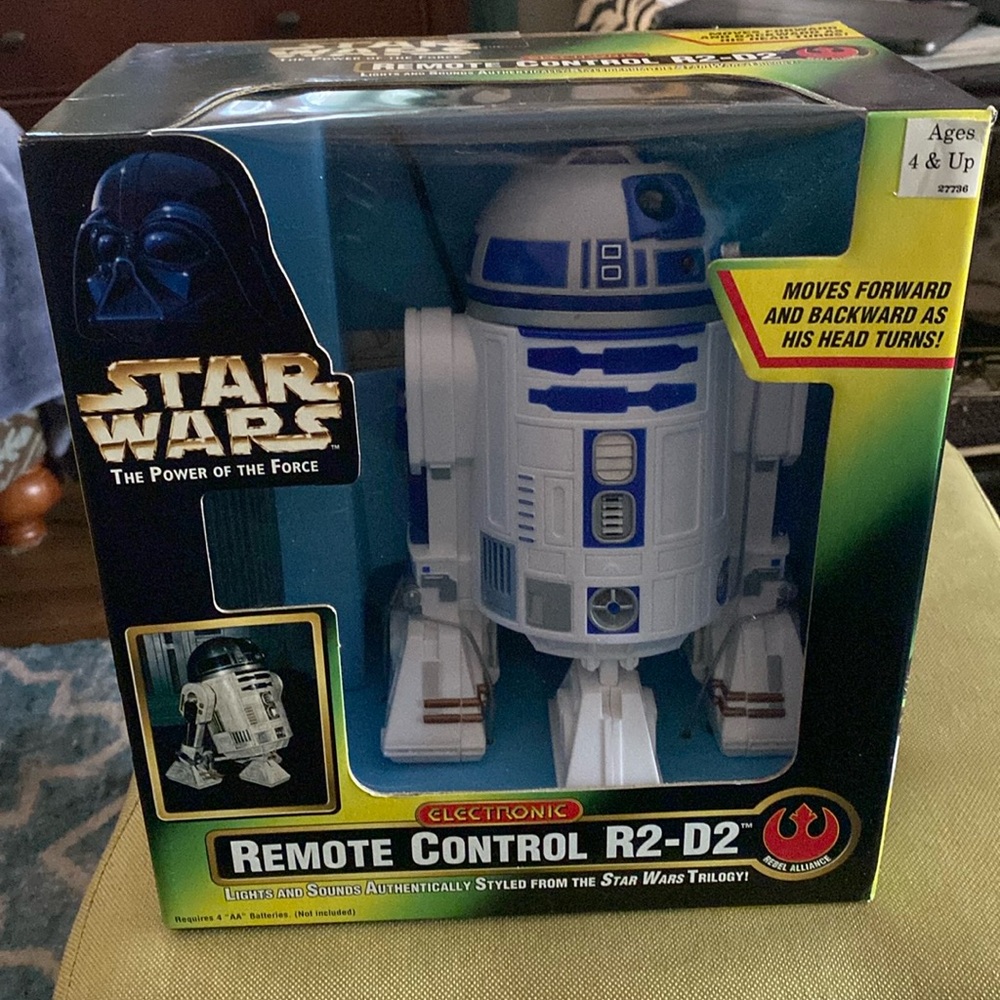 Star Wars R2-D2 remote control Kenner 1997 NIB